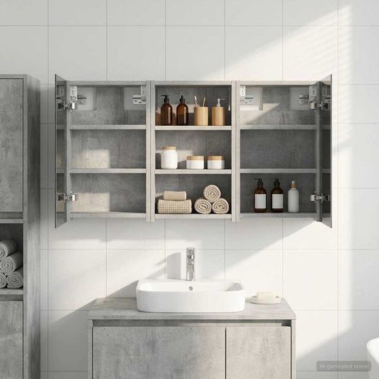 Badkamerkastenset 3 pcs 90 x 10,5 x 50 cm Bewerkt hout is nu te koop bij PeponiXL, paradijselijk wonen!