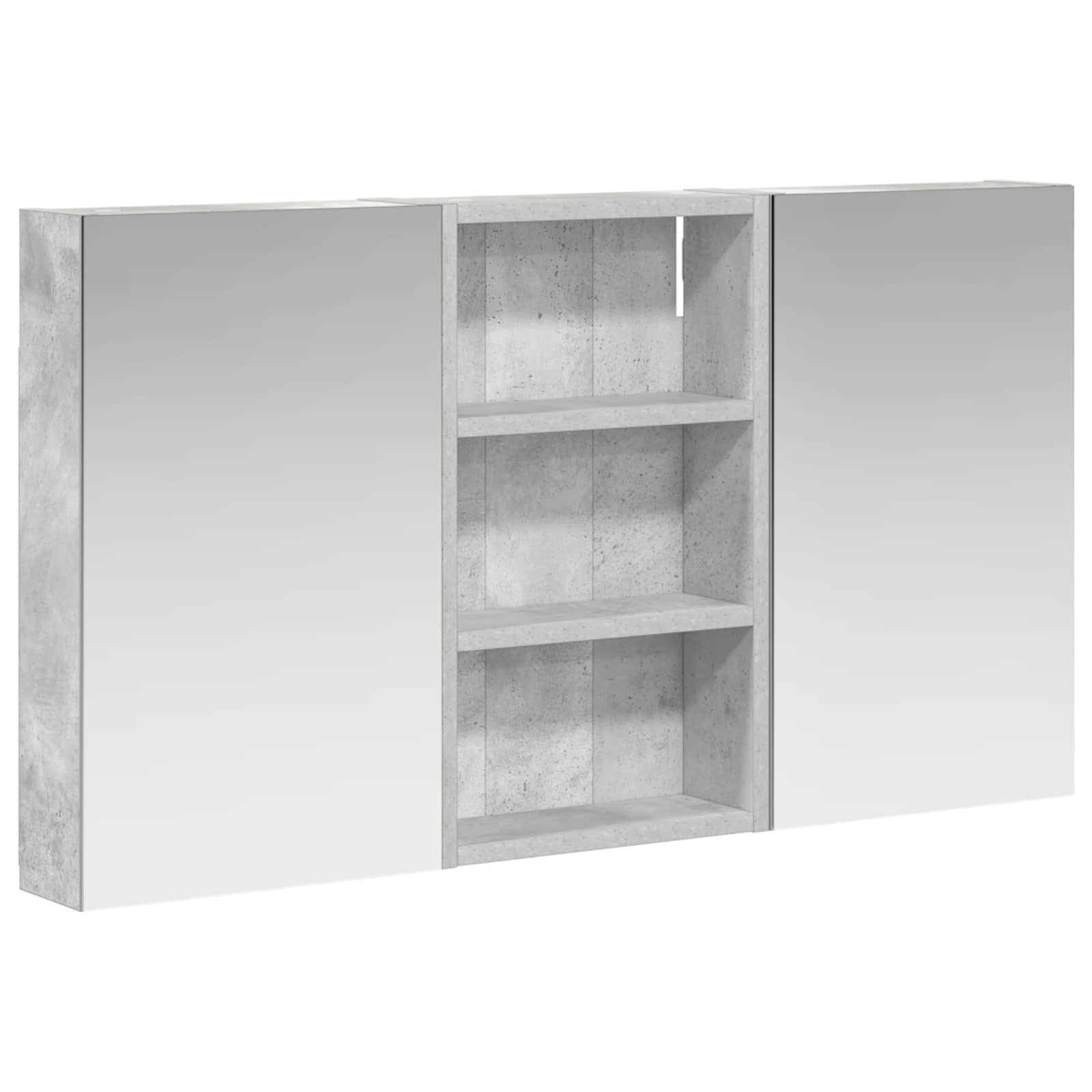 Badkamerkastenset 3 pcs 90 x 10,5 x 50 cm Bewerkt hout is nu te koop bij PeponiXL, paradijselijk wonen!