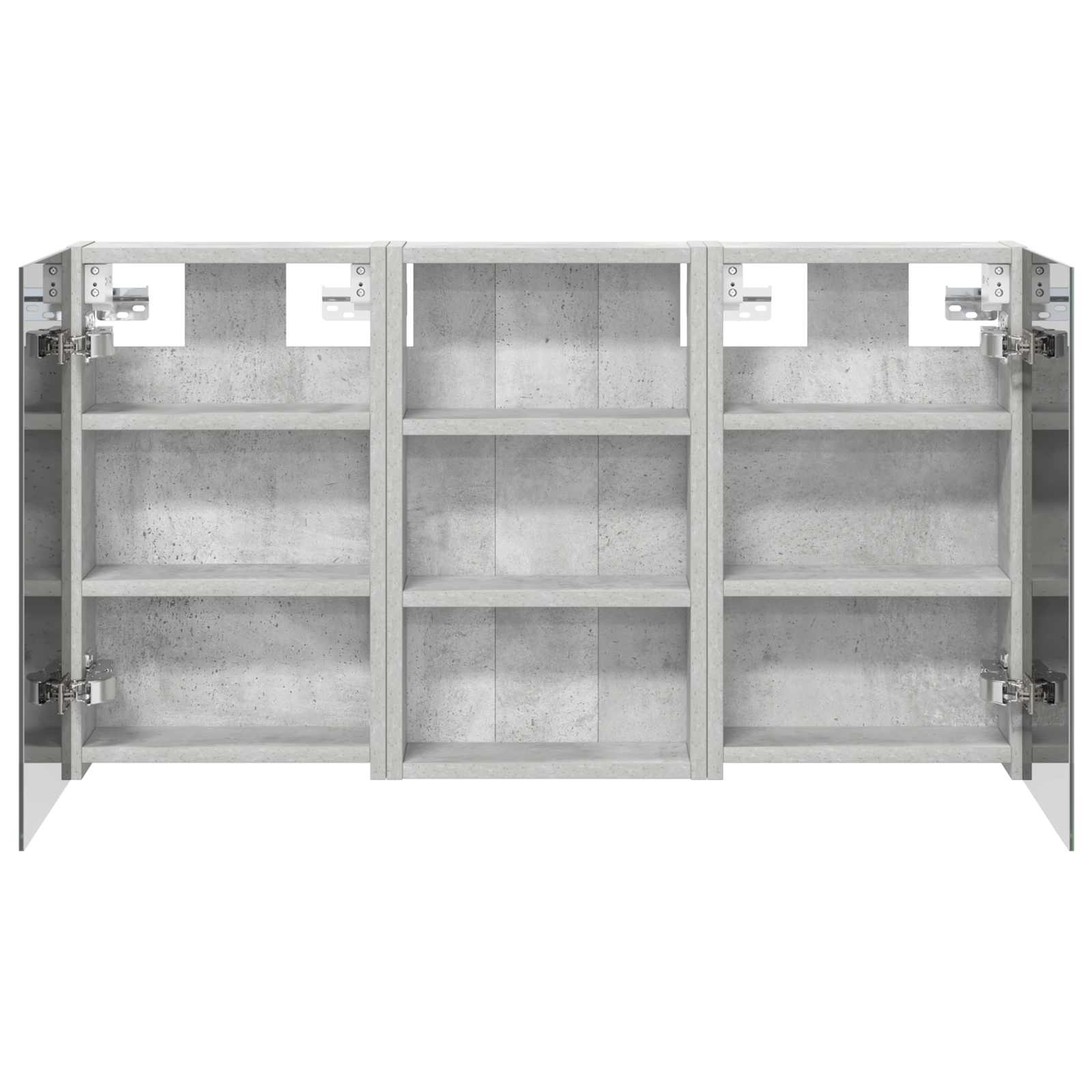Badkamerkastenset 3 pcs 90 x 10,5 x 50 cm Bewerkt hout is nu te koop bij PeponiXL, paradijselijk wonen!