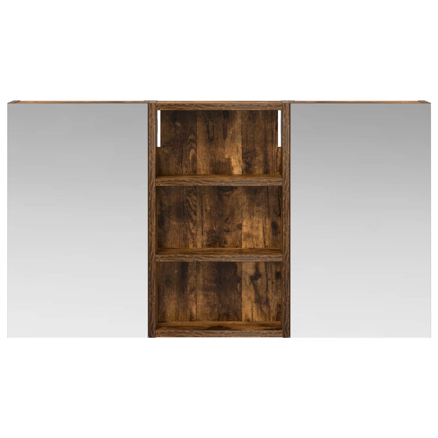 Badkamerkastenset 3 pcs 90 x 10,5 x 50 cm Bewerkt hout is nu te koop bij PeponiXL, paradijselijk wonen!