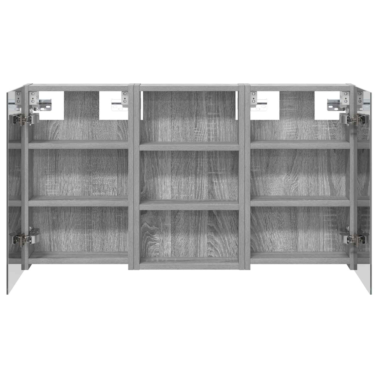 Badkamerkastenset 3 pcs 90 x 10,5 x 50 cm Bewerkt hout is nu te koop bij PeponiXL, paradijselijk wonen!