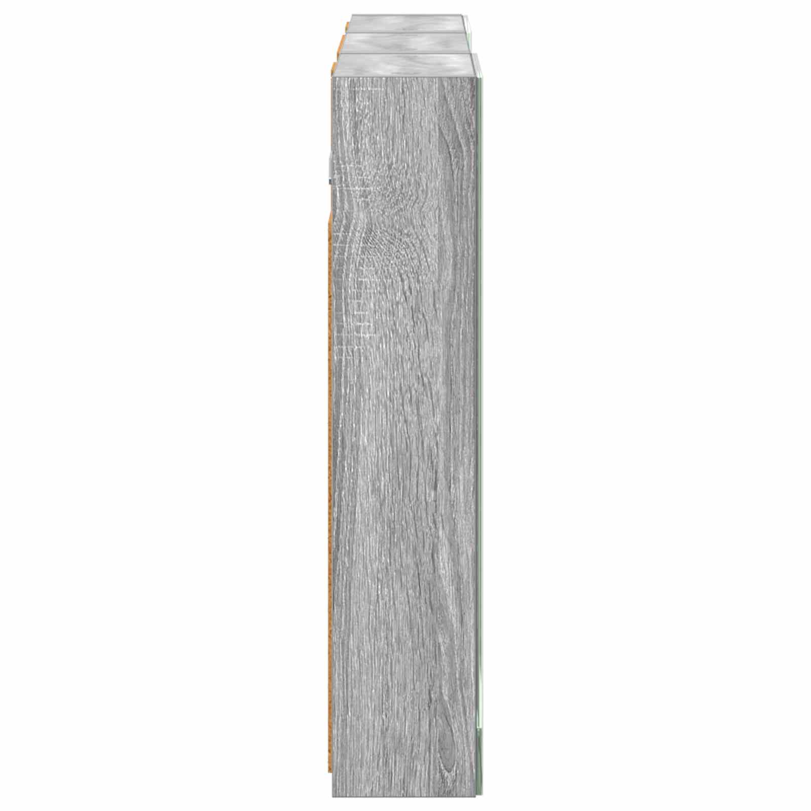 Badkamerkastenset 3 pcs 90 x 10,5 x 50 cm Bewerkt hout is nu te koop bij PeponiXL, paradijselijk wonen!