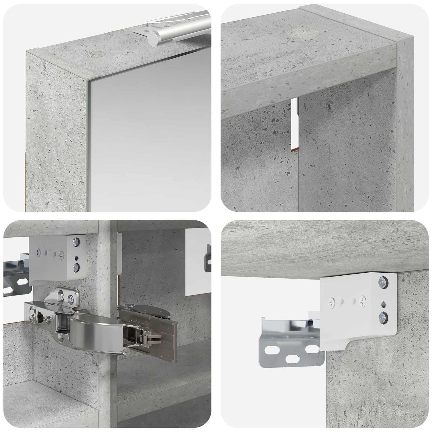 Badkamerkastenset 3 pcs 90 x 10,5 x 50 cm Bewerkt hout is nu te koop bij PeponiXL, paradijselijk wonen!