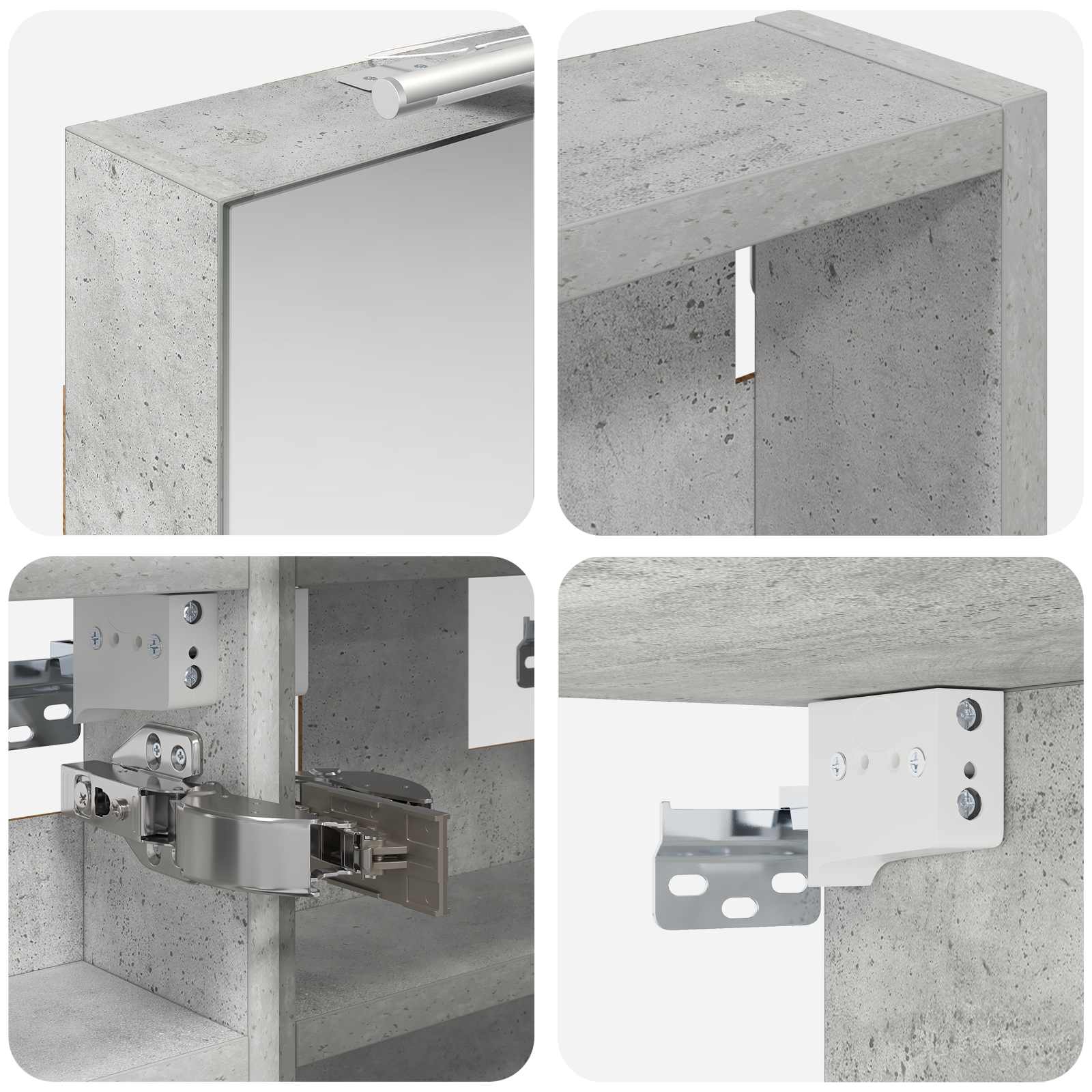 Badkamerkastenset 3 pcs 90 x 10,5 x 50 cm Bewerkt hout is nu te koop bij PeponiXL, paradijselijk wonen!