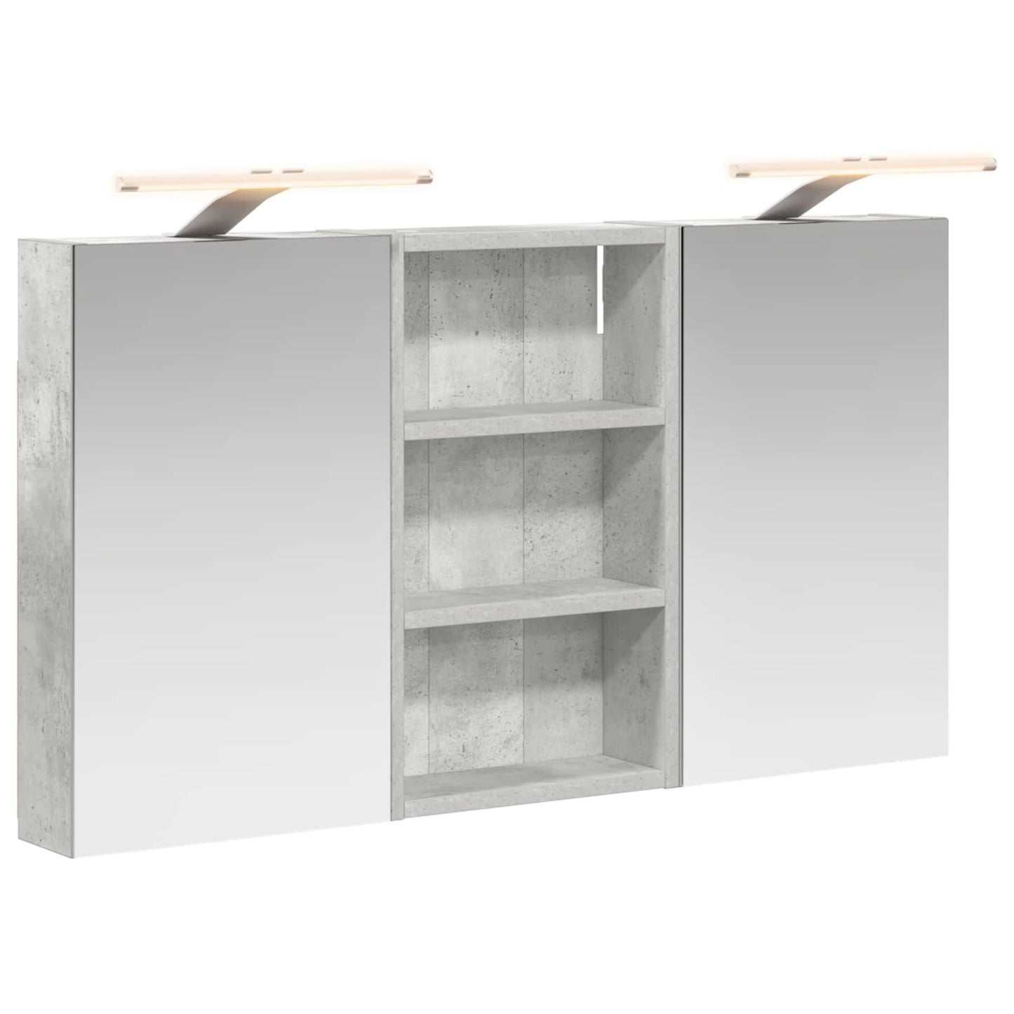 Badkamerkastenset 3 pcs 90 x 10,5 x 50 cm Bewerkt hout is nu te koop bij PeponiXL, paradijselijk wonen!