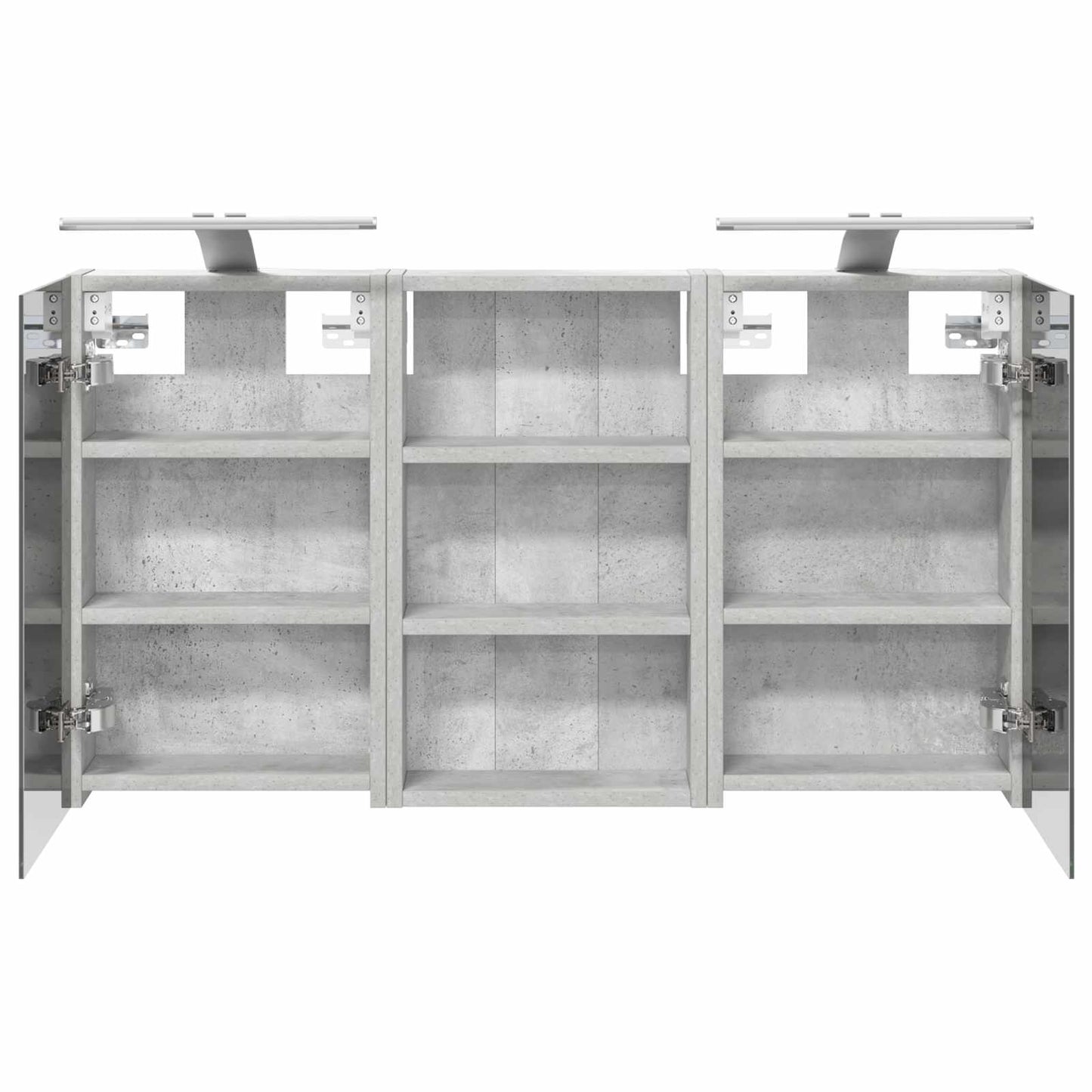 Badkamerkastenset 3 pcs 90 x 10,5 x 50 cm Bewerkt hout is nu te koop bij PeponiXL, paradijselijk wonen!