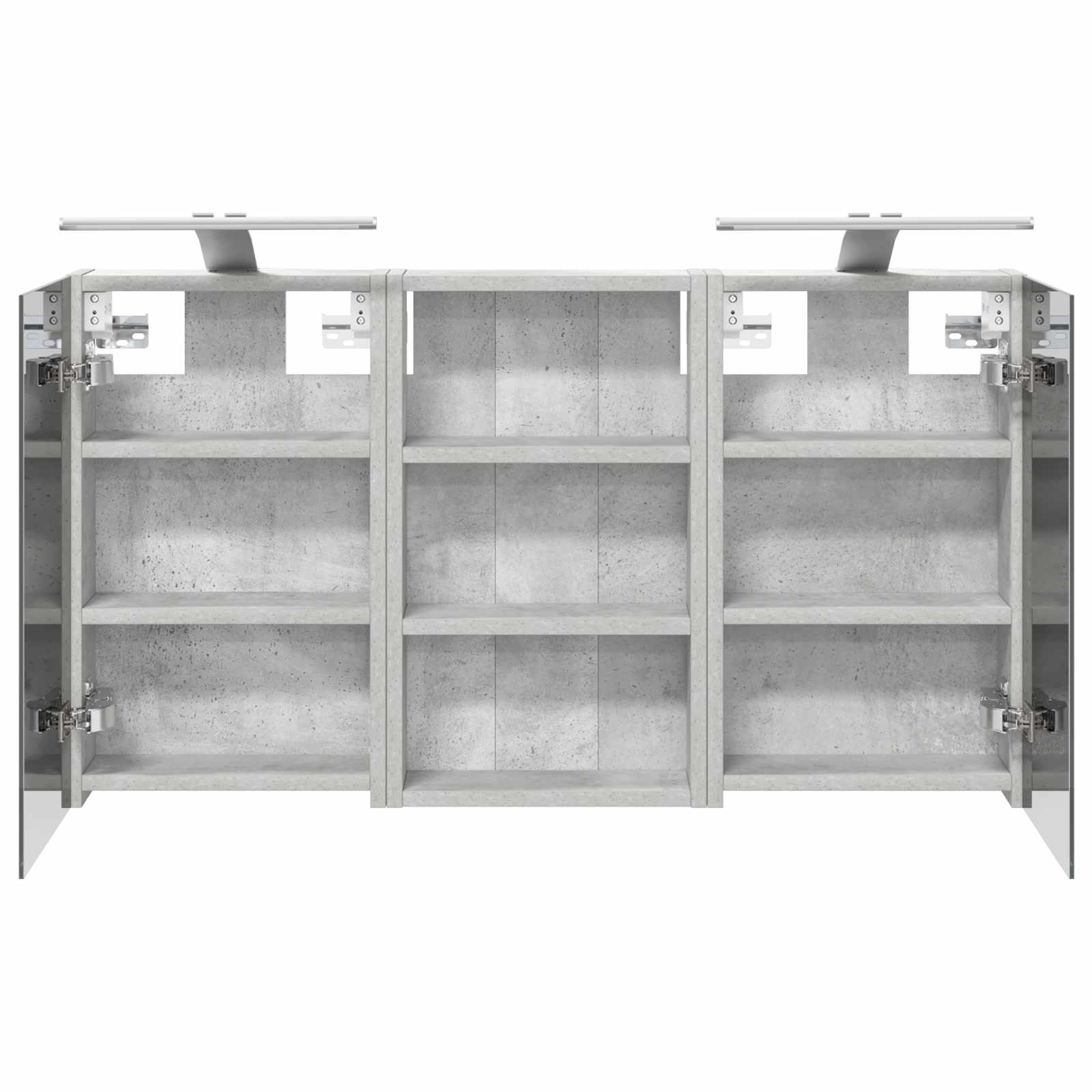 Badkamerkastenset 3 pcs 90 x 10,5 x 50 cm Bewerkt hout is nu te koop bij PeponiXL, paradijselijk wonen!