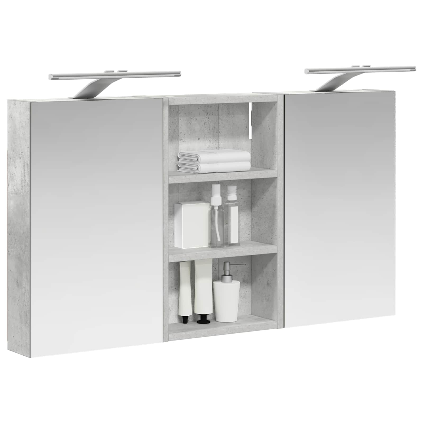 Badkamerkastenset 3 pcs 90 x 10,5 x 50 cm Bewerkt hout is nu te koop bij PeponiXL, paradijselijk wonen!