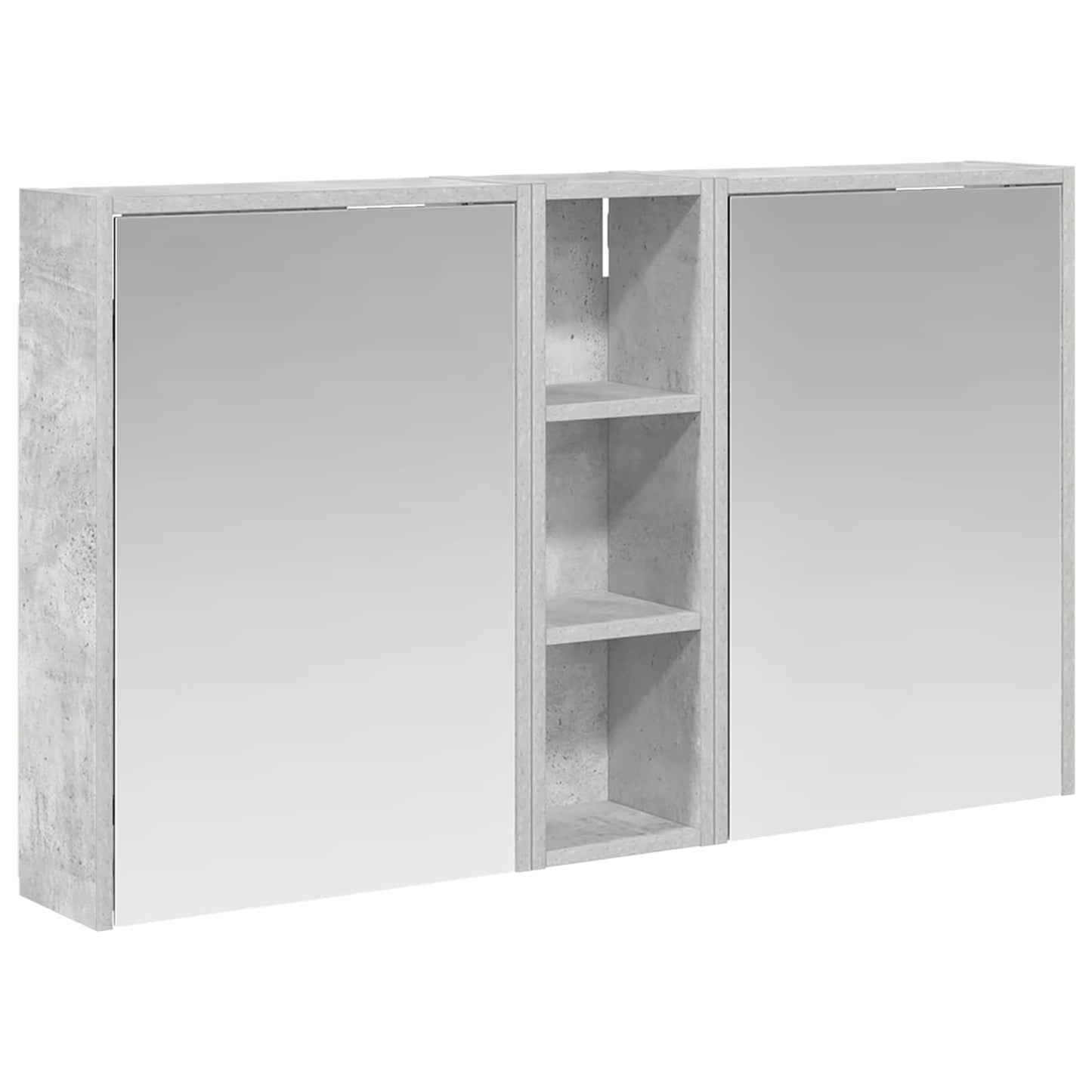 Badkamerkastenset voor 3 pcs 106 x 16 x 62,5 cm Bewerkt hout is nu te koop bij PeponiXL, paradijselijk wonen!