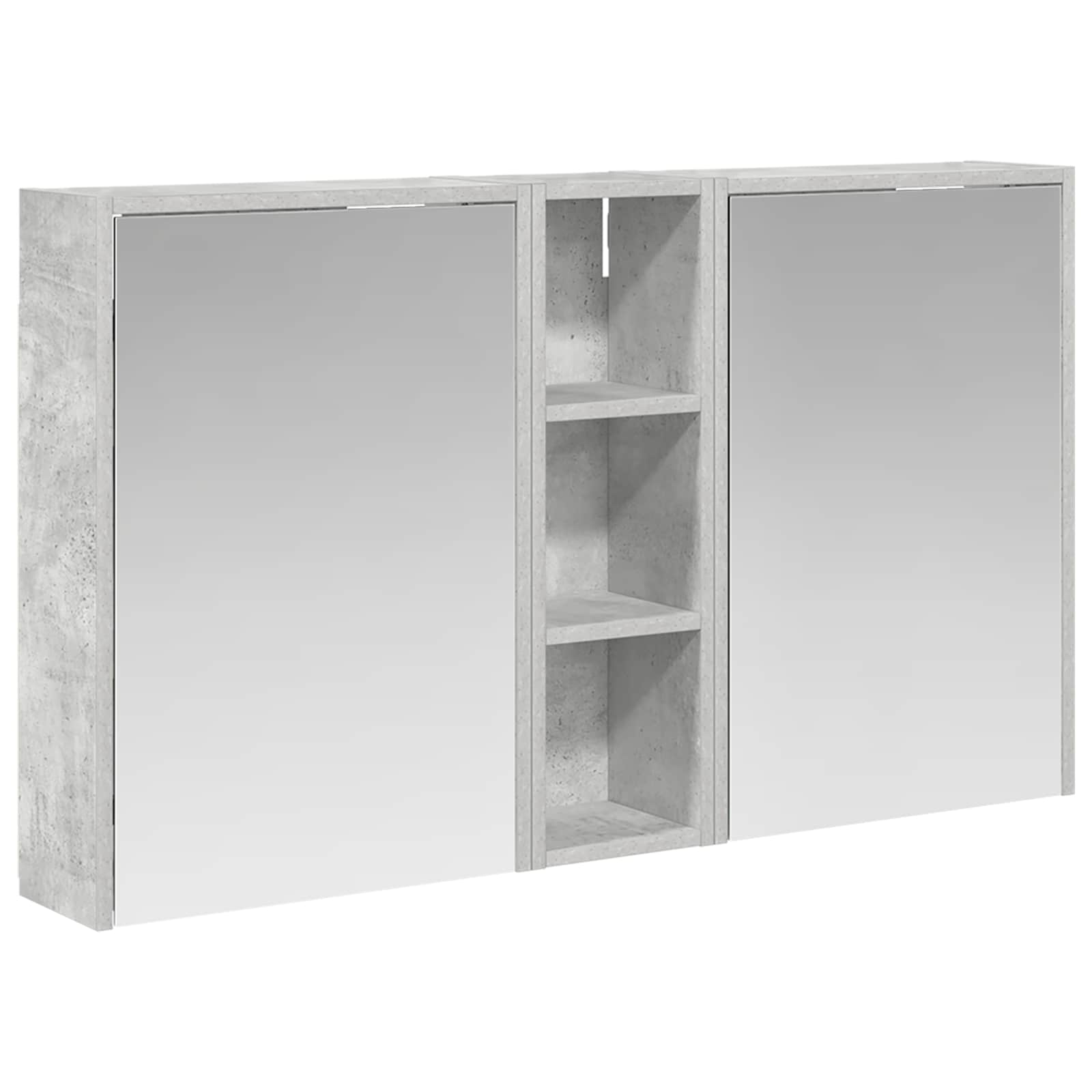 Badkamerkastenset voor 3 pcs 106 x 16 x 62,5 cm Bewerkt hout is nu te koop bij PeponiXL, paradijselijk wonen!