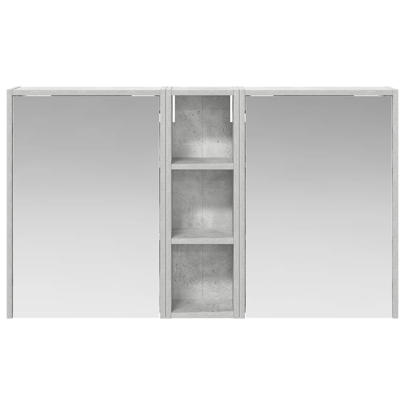 Badkamerkastenset voor 3 pcs 106 x 16 x 62,5 cm Bewerkt hout is nu te koop bij PeponiXL, paradijselijk wonen!