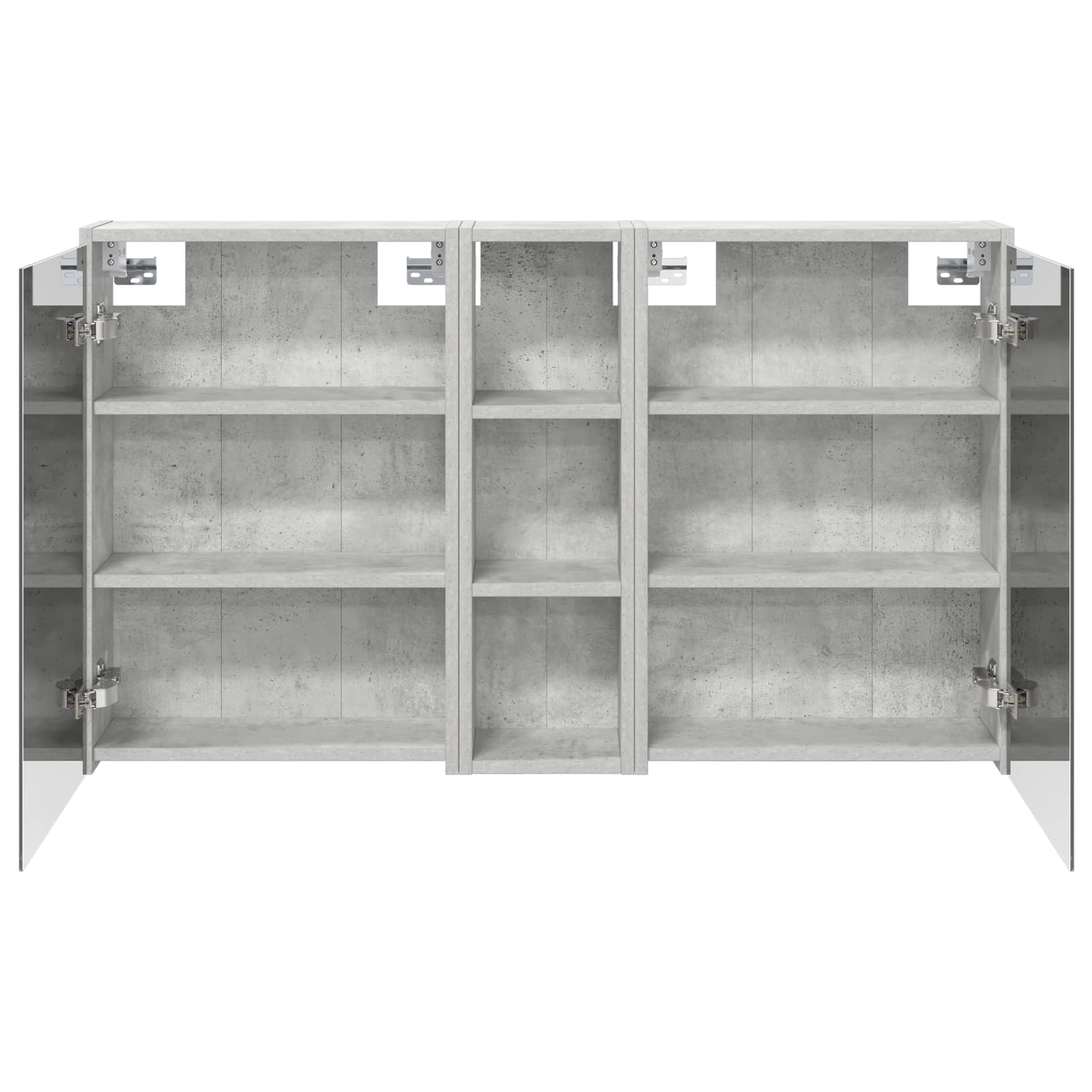 Badkamerkastenset voor 3 pcs 106 x 16 x 62,5 cm Bewerkt hout is nu te koop bij PeponiXL, paradijselijk wonen!