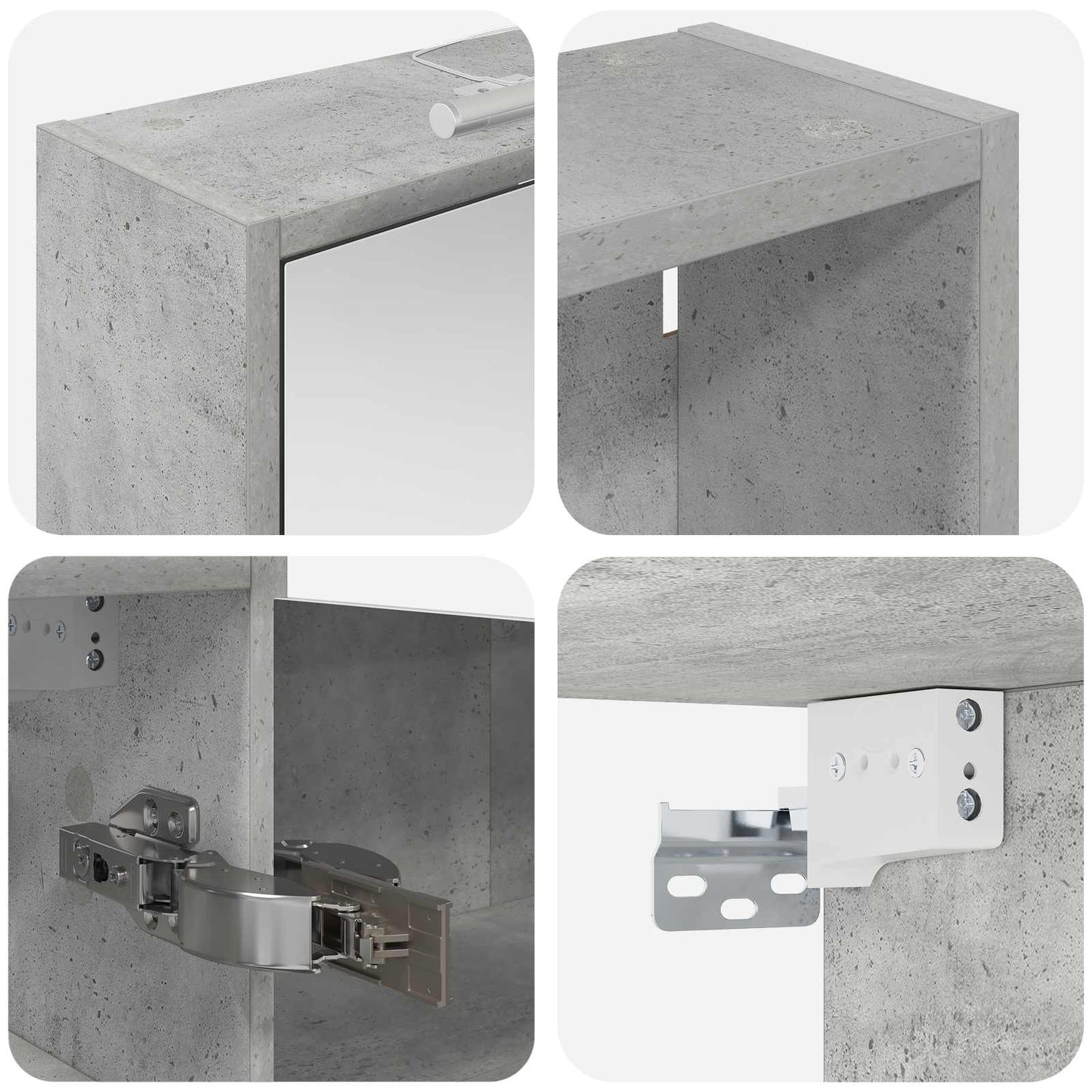 Badkamerkastenset voor 3 pcs 106 x 16 x 62,5 cm Bewerkt hout is nu te koop bij PeponiXL, paradijselijk wonen!