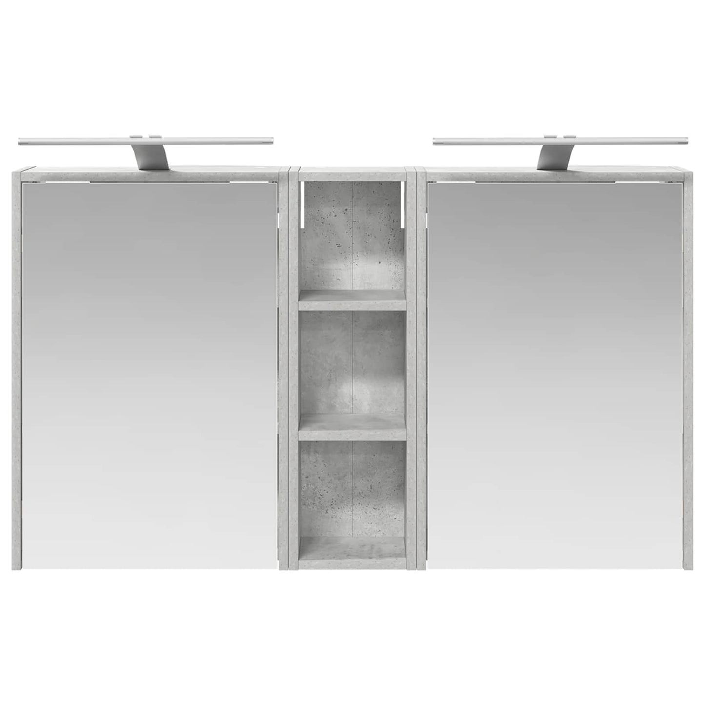 Badkamerkastenset voor 3 pcs 106 x 16 x 62,5 cm Bewerkt hout is nu te koop bij PeponiXL, paradijselijk wonen!