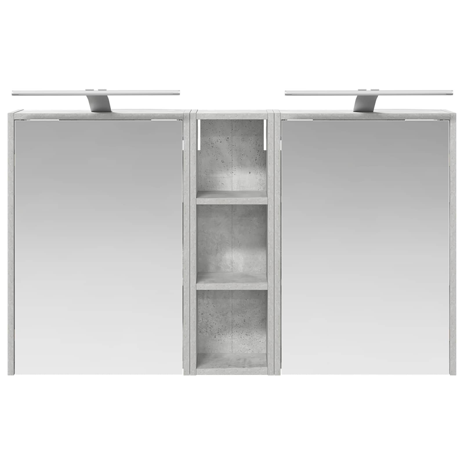 Badkamerkastenset voor 3 pcs 106 x 16 x 62,5 cm Bewerkt hout is nu te koop bij PeponiXL, paradijselijk wonen!