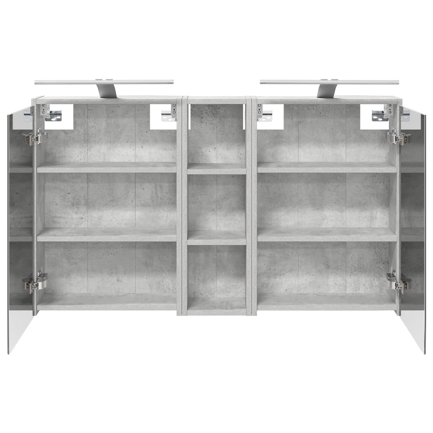Badkamerkastenset voor 3 pcs 106 x 16 x 62,5 cm Bewerkt hout is nu te koop bij PeponiXL, paradijselijk wonen!