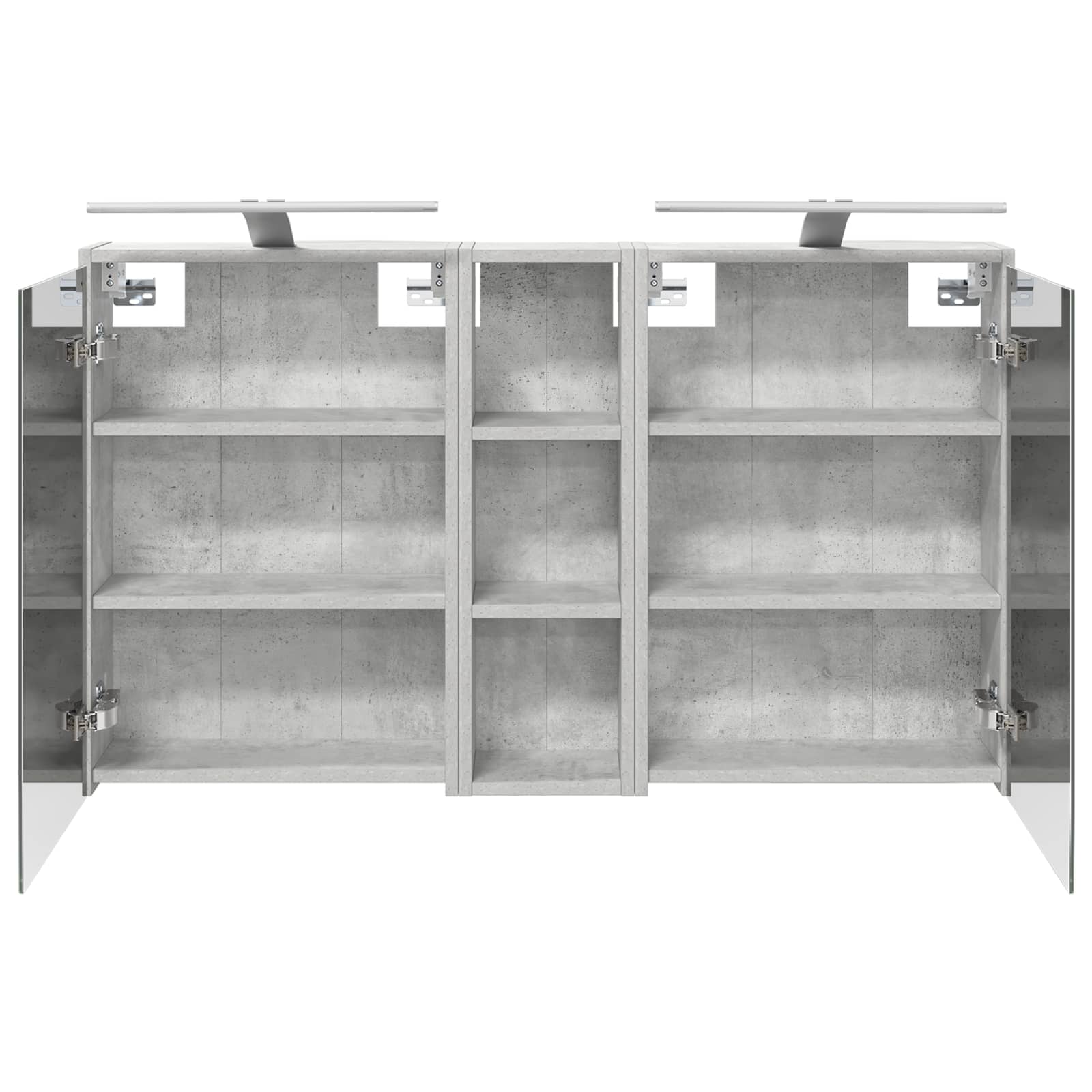 Badkamerkastenset voor 3 pcs 106 x 16 x 62,5 cm Bewerkt hout is nu te koop bij PeponiXL, paradijselijk wonen!