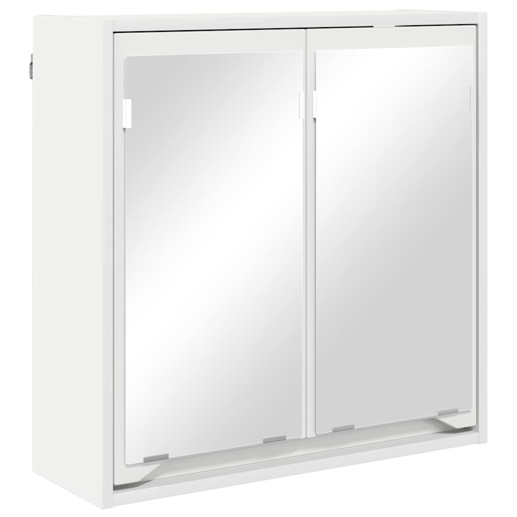 Badkamermeubelset met lade met plank 4 pcs Wit Bewerkt hout is nu te koop bij PeponiXL, paradijselijk wonen!