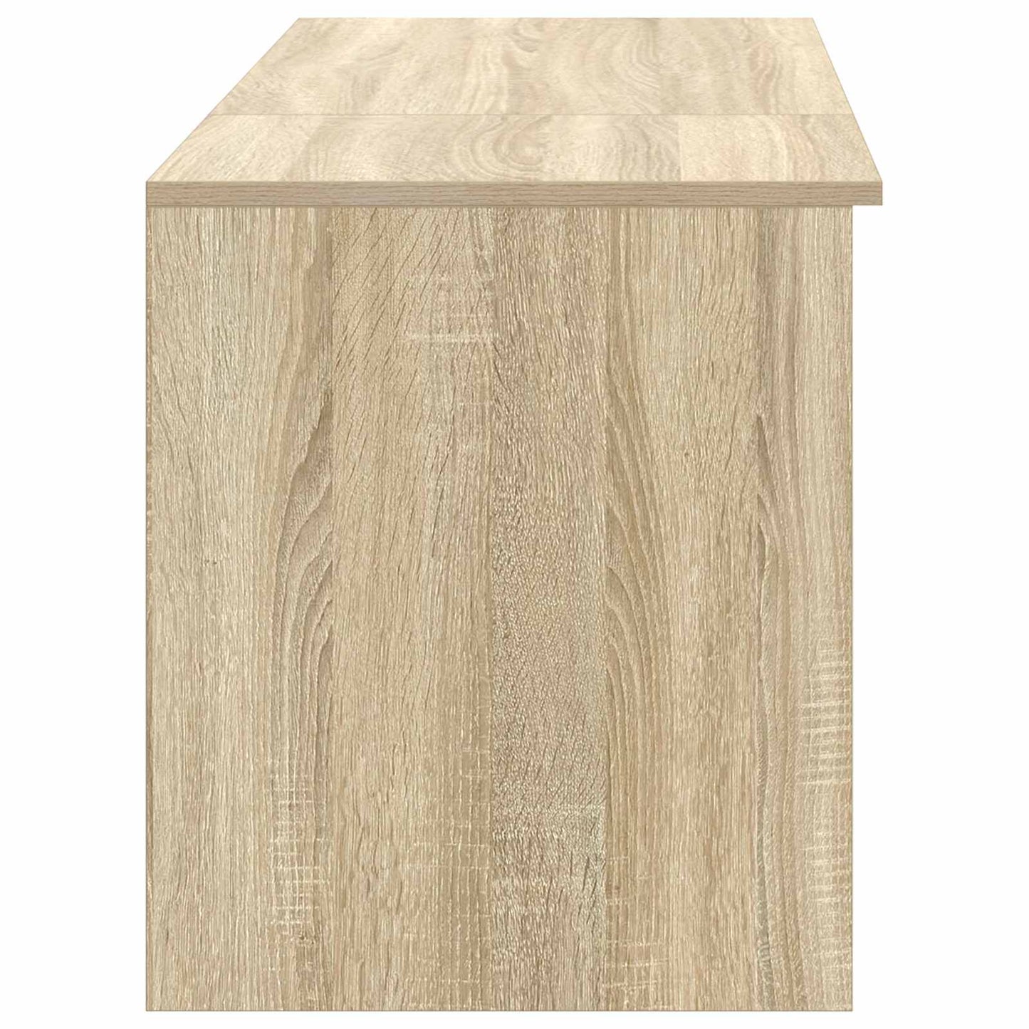 Badkamermeubelset 2 pcs Sonoma Eiken Bewerkt hout is nu te koop bij PeponiXL, paradijselijk wonen!