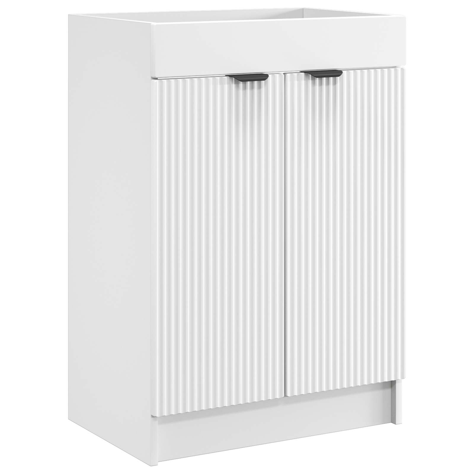 Badkamermeubelset Wit 78,5 x 37,5 x 81 cm Bewerkt hout is nu te koop bij PeponiXL, paradijselijk wonen!