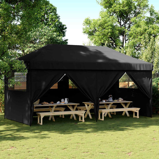 Partytent Zwart 292 x 580 x 315 cm Oxford Stof is nu te koop bij PeponiXL, paradijselijk wonen!