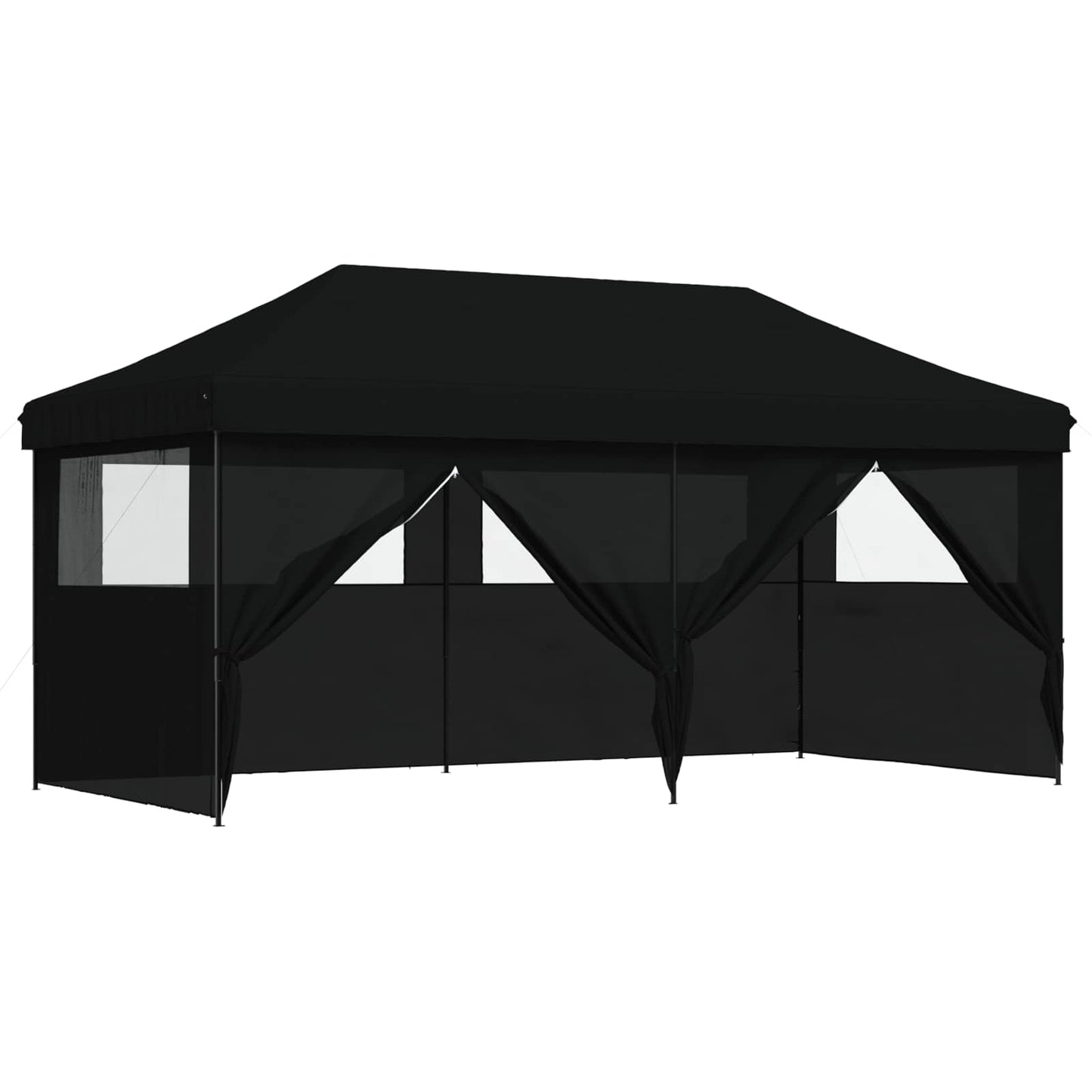 Partytent Zwart 292 x 580 x 315 cm Oxford Stof is nu te koop bij PeponiXL, paradijselijk wonen!