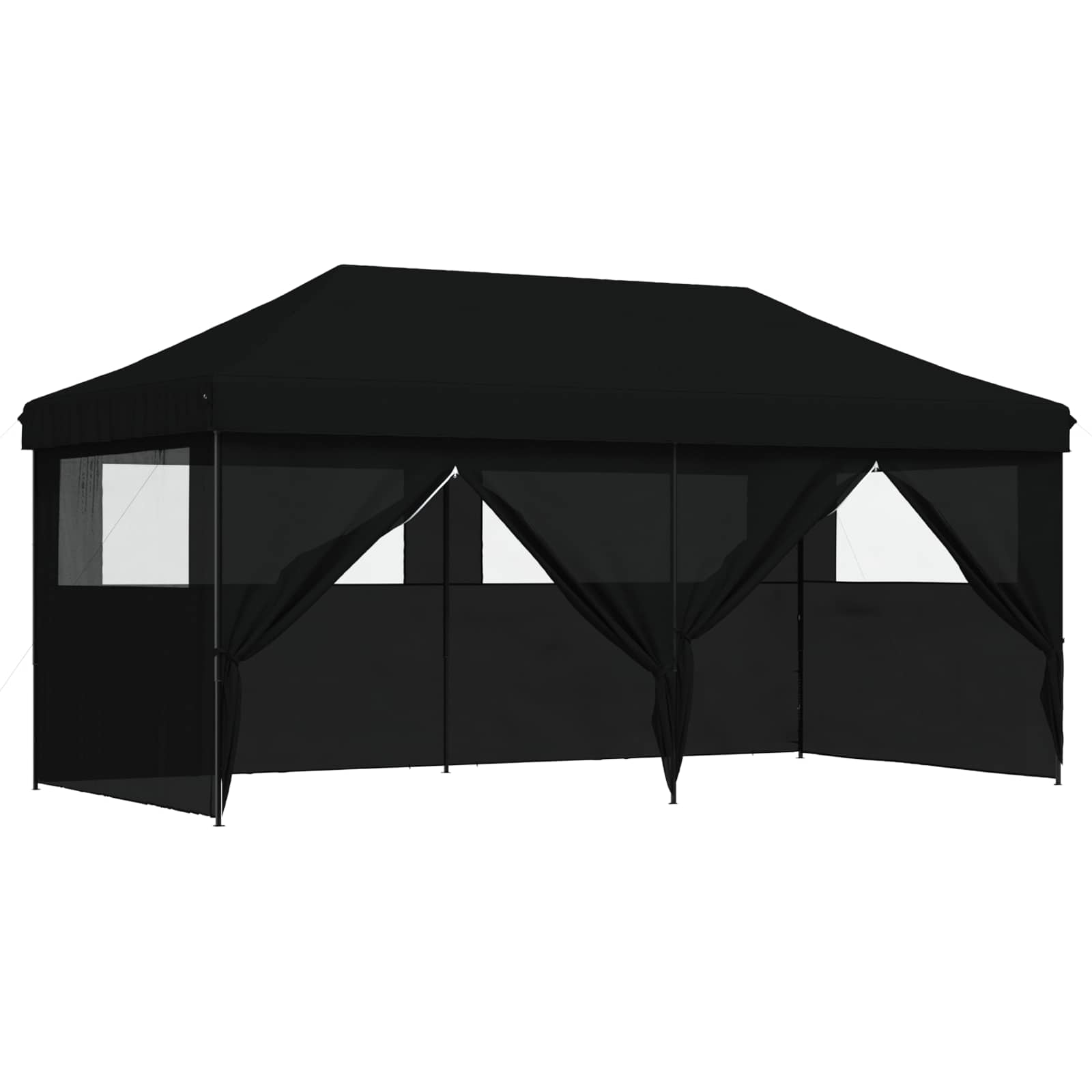 Partytent Zwart 292 x 580 x 315 cm Oxford Stof is nu te koop bij PeponiXL, paradijselijk wonen!