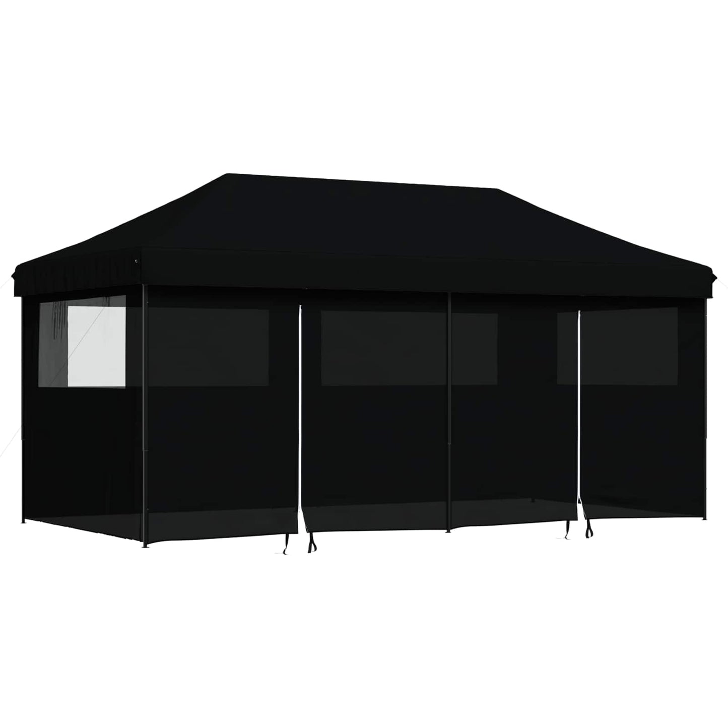 Partytent Zwart 292 x 580 x 315 cm Oxford Stof is nu te koop bij PeponiXL, paradijselijk wonen!