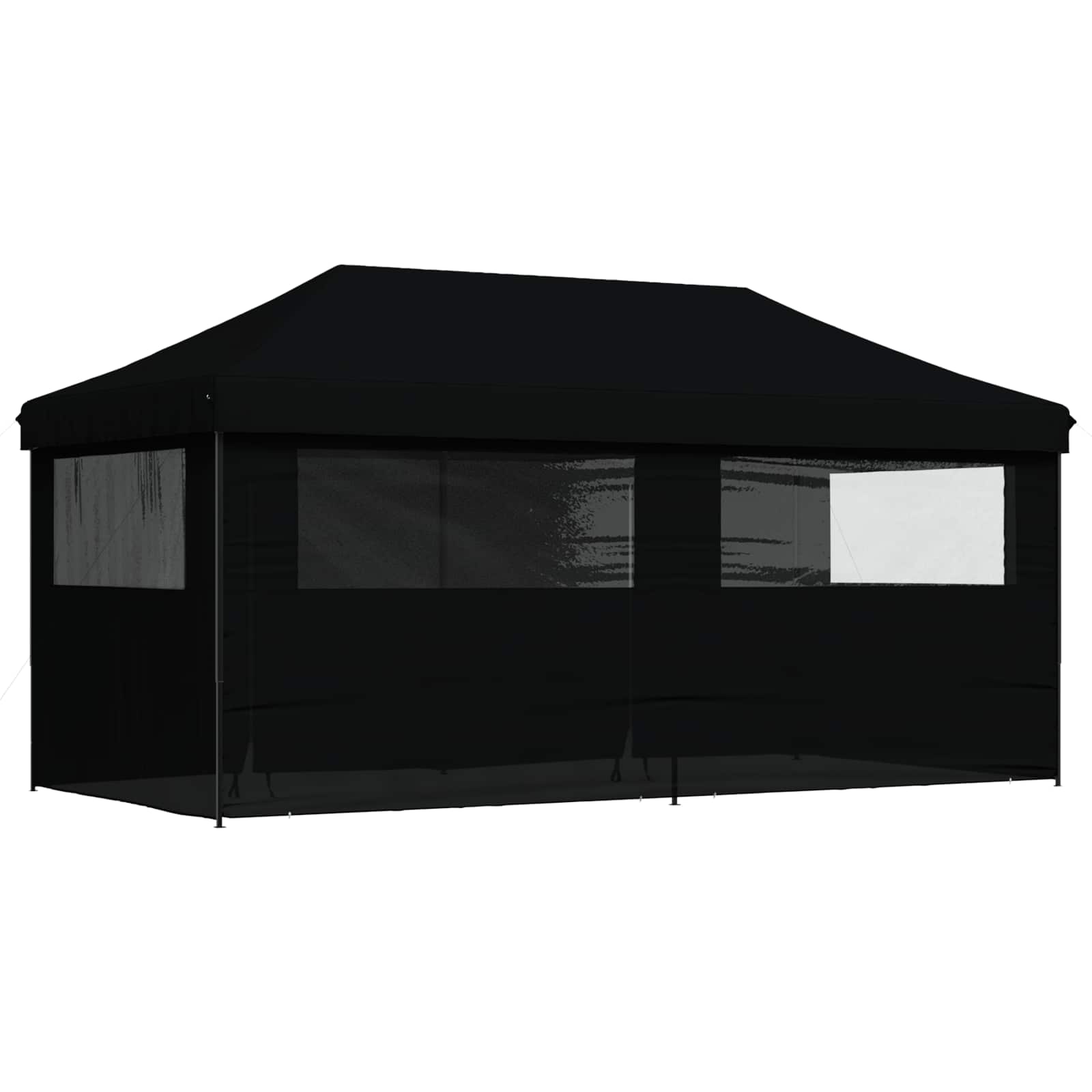 Partytent Zwart 292 x 580 x 315 cm Oxford Stof is nu te koop bij PeponiXL, paradijselijk wonen!