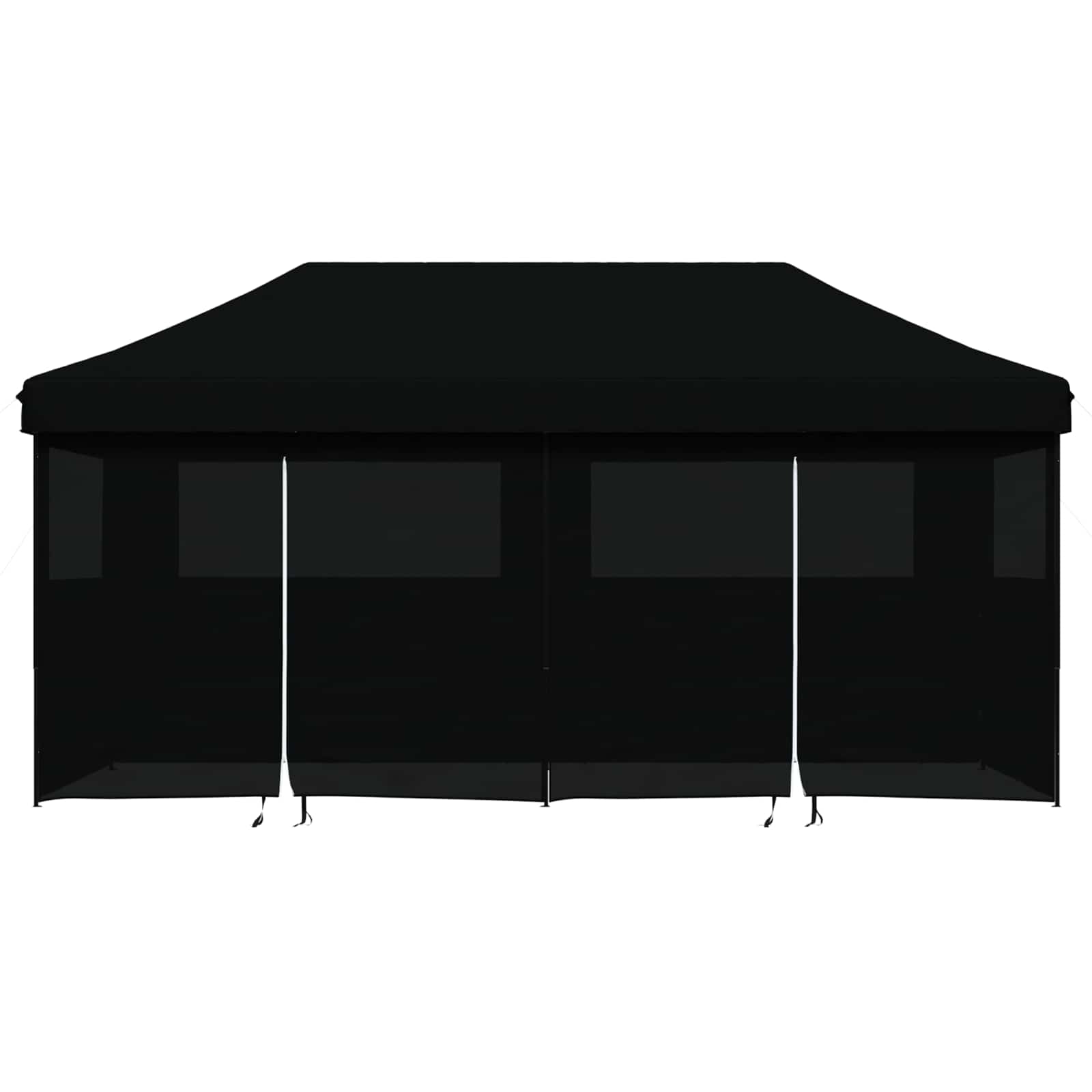 Partytent Zwart 292 x 580 x 315 cm Oxford Stof is nu te koop bij PeponiXL, paradijselijk wonen!