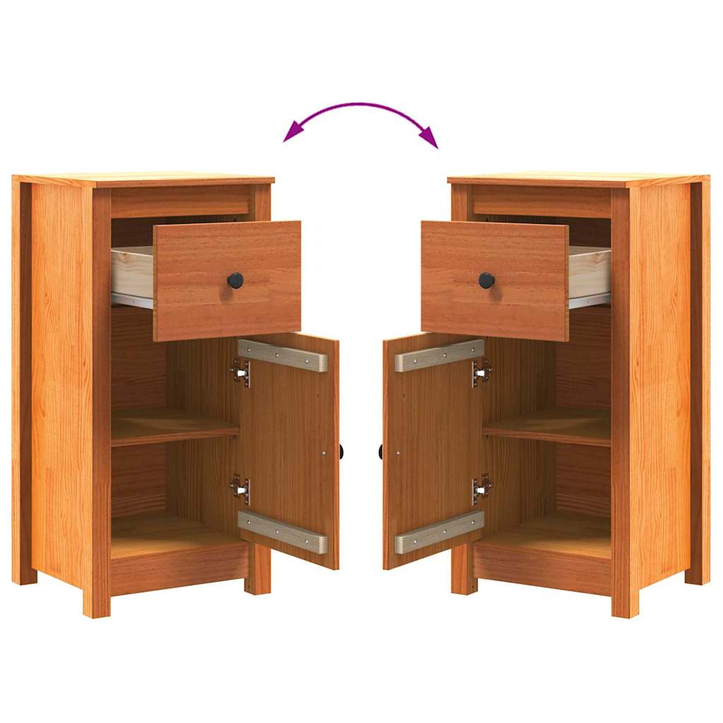 Dressoir Wasbruin 39 x 34,5 x 80 cm Massief grenenhout is nu te koop bij PeponiXL, paradijselijk wonen!