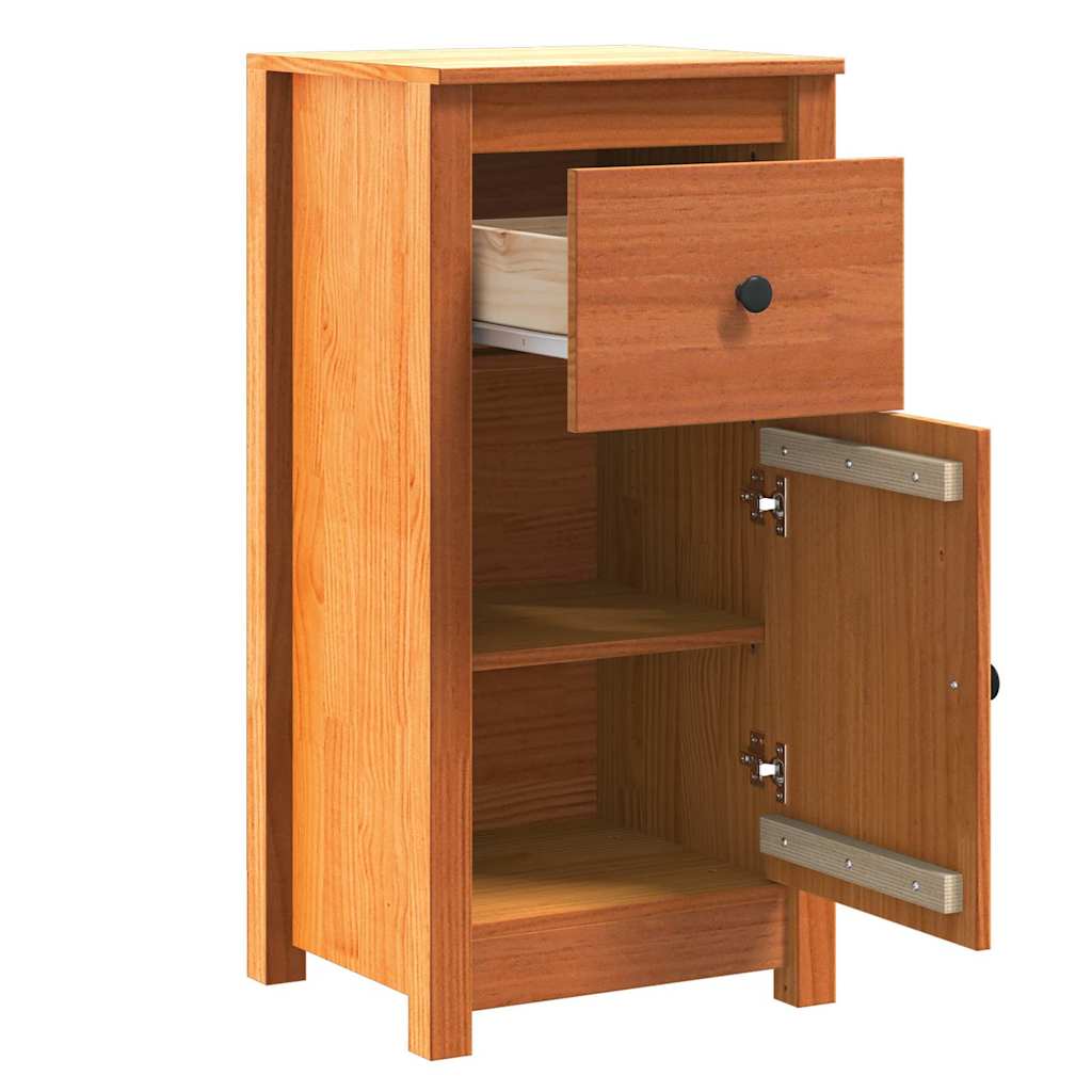 Dressoir 2 pcs Wasbruin 39 x 34,5 x 80 cm Massief grenenhout is nu te koop bij PeponiXL, paradijselijk wonen!