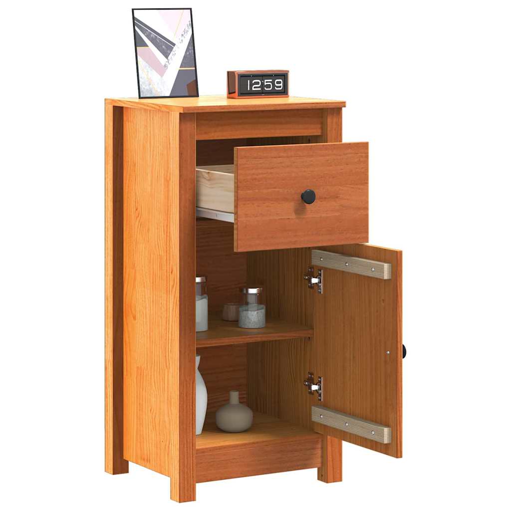 Dressoir 2 pcs Wasbruin 39 x 34,5 x 80 cm Massief grenenhout is nu te koop bij PeponiXL, paradijselijk wonen!