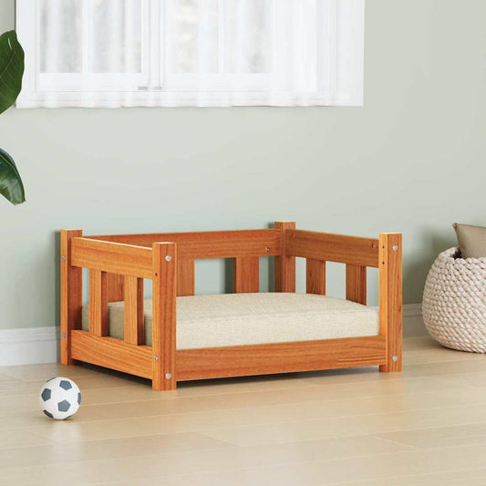 Hondenbed Wasbruin 55 x 45 x 28 cm Massief grenenhout is nu te koop bij PeponiXL, paradijselijk wonen!