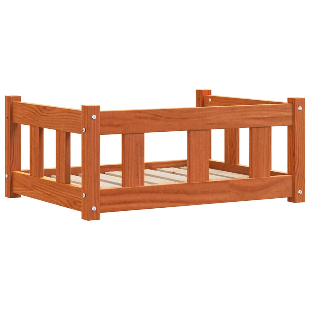 Hondenbed Wasbruin 65,5 x 50,5 x 28 cm Massief grenenhout is nu te koop bij PeponiXL, paradijselijk wonen!