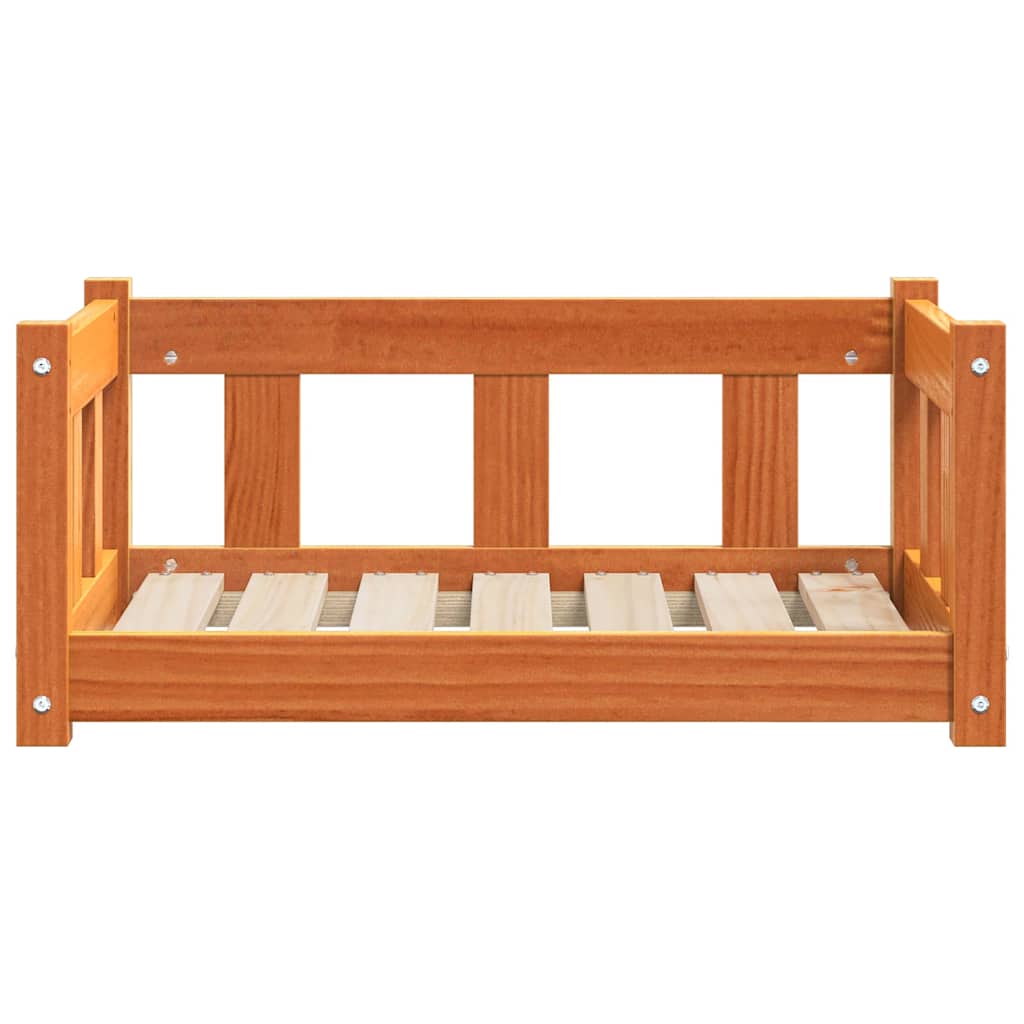 Hondenbed Wasbruin 65,5 x 50,5 x 28 cm Massief grenenhout is nu te koop bij PeponiXL, paradijselijk wonen!