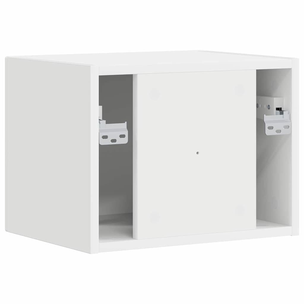 TV Wandkast Wandgemonteerd Wit 39 x 31 x 29,5 cm Bewerkt hout is nu te koop bij PeponiXL, paradijselijk wonen!