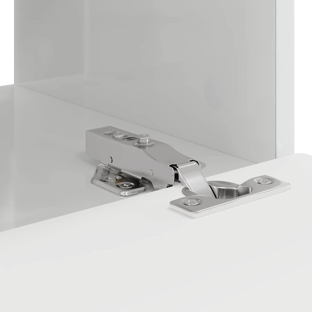 TV Wandkast 2 pcs Glanzend Wit 39 x 31 x 29,5 cm Bewerkt hout is nu te koop bij PeponiXL, paradijselijk wonen!