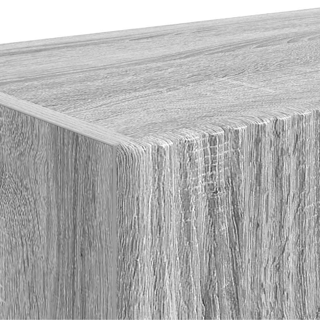 TV Wandkast 2 pcs Grijs Sonoma 39 x 31 x 29,5 cm Bewerkt hout is nu te koop bij PeponiXL, paradijselijk wonen!