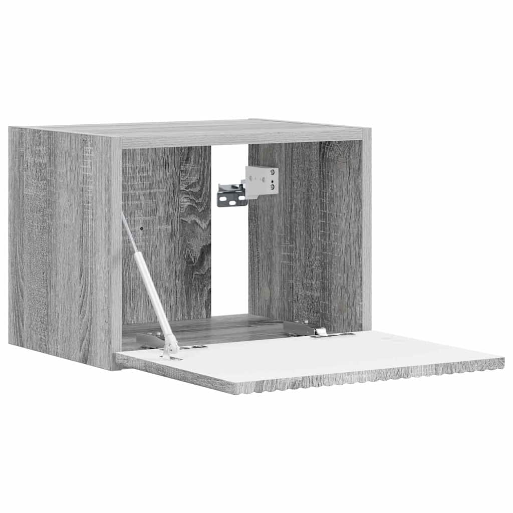 TV Wandkast 2 pcs Grijs Sonoma 39 x 31 x 29,5 cm Bewerkt hout is nu te koop bij PeponiXL, paradijselijk wonen!