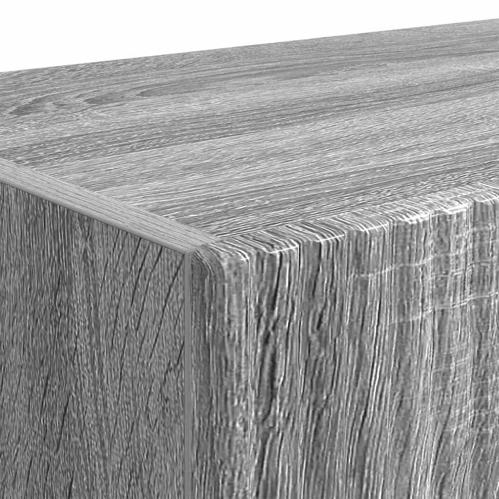 TV Wandkast Grijs Sonoma 60 x 31 x 29,5 cm Bewerkt hout is nu te koop bij PeponiXL, paradijselijk wonen!
