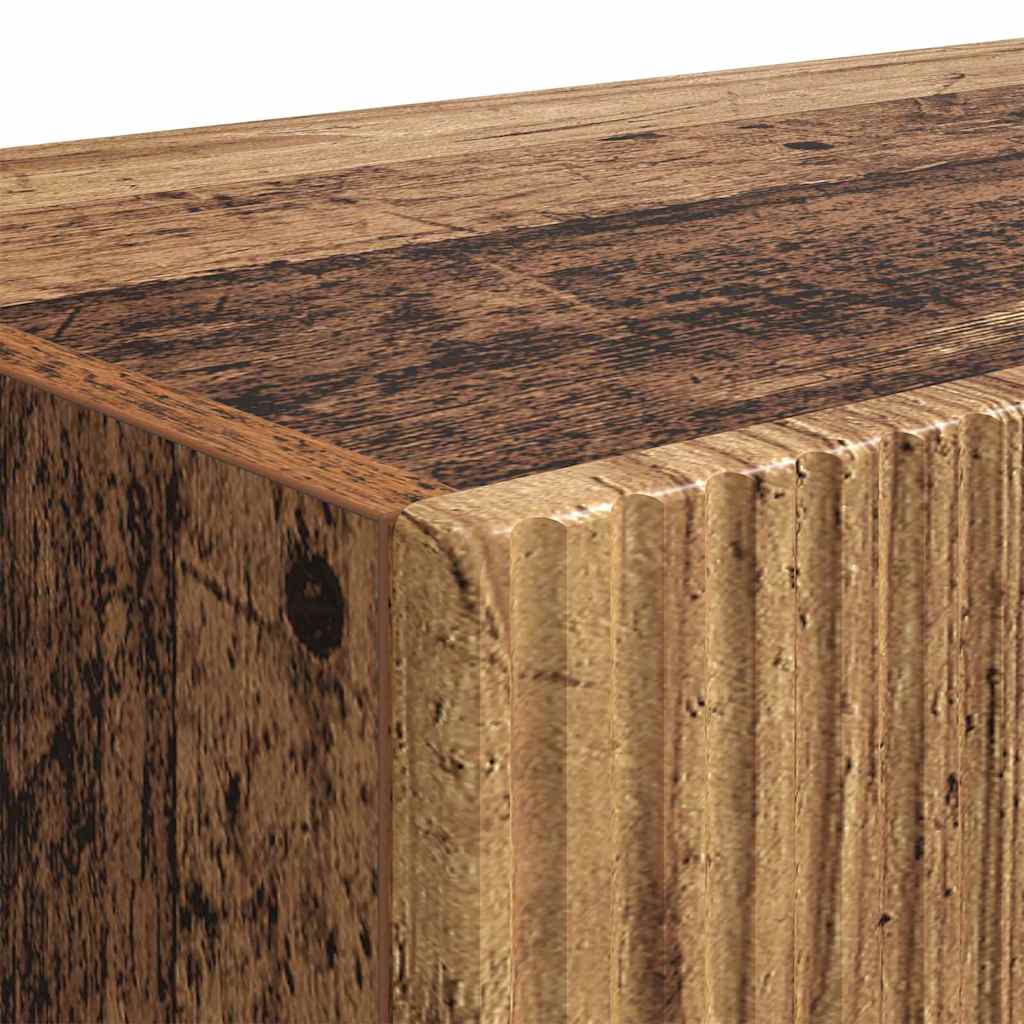 TV Wandkast Oud Hout 60 x 31 x 29,5 cm Bewerkt hout is nu te koop bij PeponiXL, paradijselijk wonen!