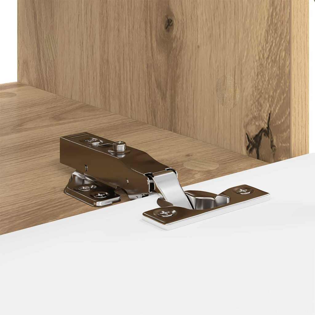 TV Wandkast 2 pcs Ambachtelijk eiken 60 x 31 x 29,5 cm is nu te koop bij PeponiXL, paradijselijk wonen!