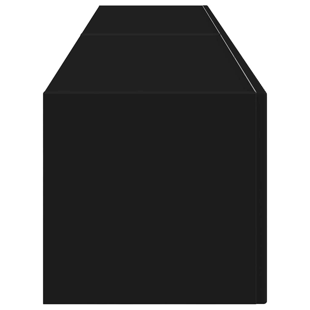 TV Wandkast 2 pcs Zwart 78,5 x 31 x 29,5 cm Bewerkt hout is nu te koop bij PeponiXL, paradijselijk wonen!