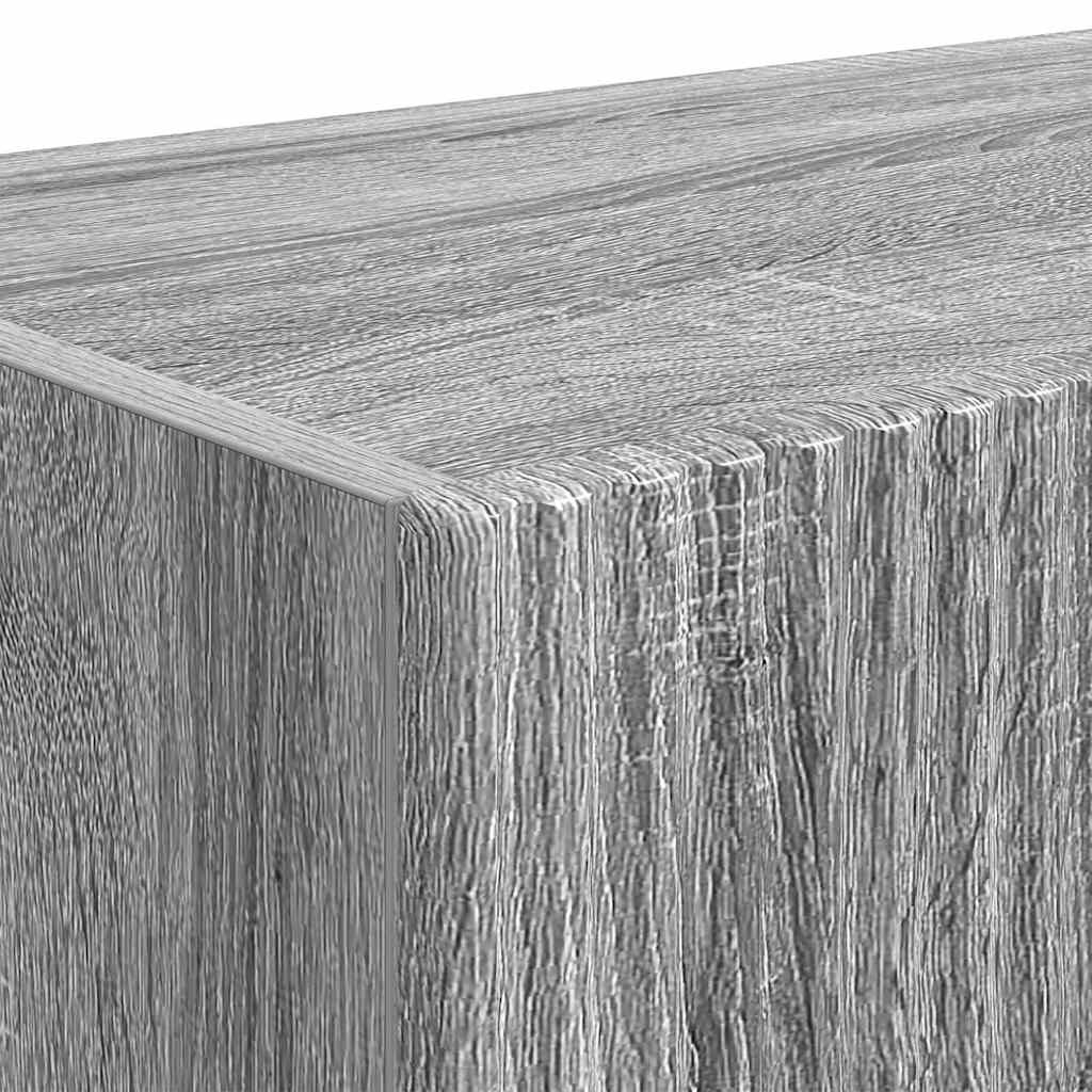 TV Wandkast 2 pcs Grijs Sonoma 78,5 x 31 x 29,5 cm Bewerkt hout is nu te koop bij PeponiXL, paradijselijk wonen!