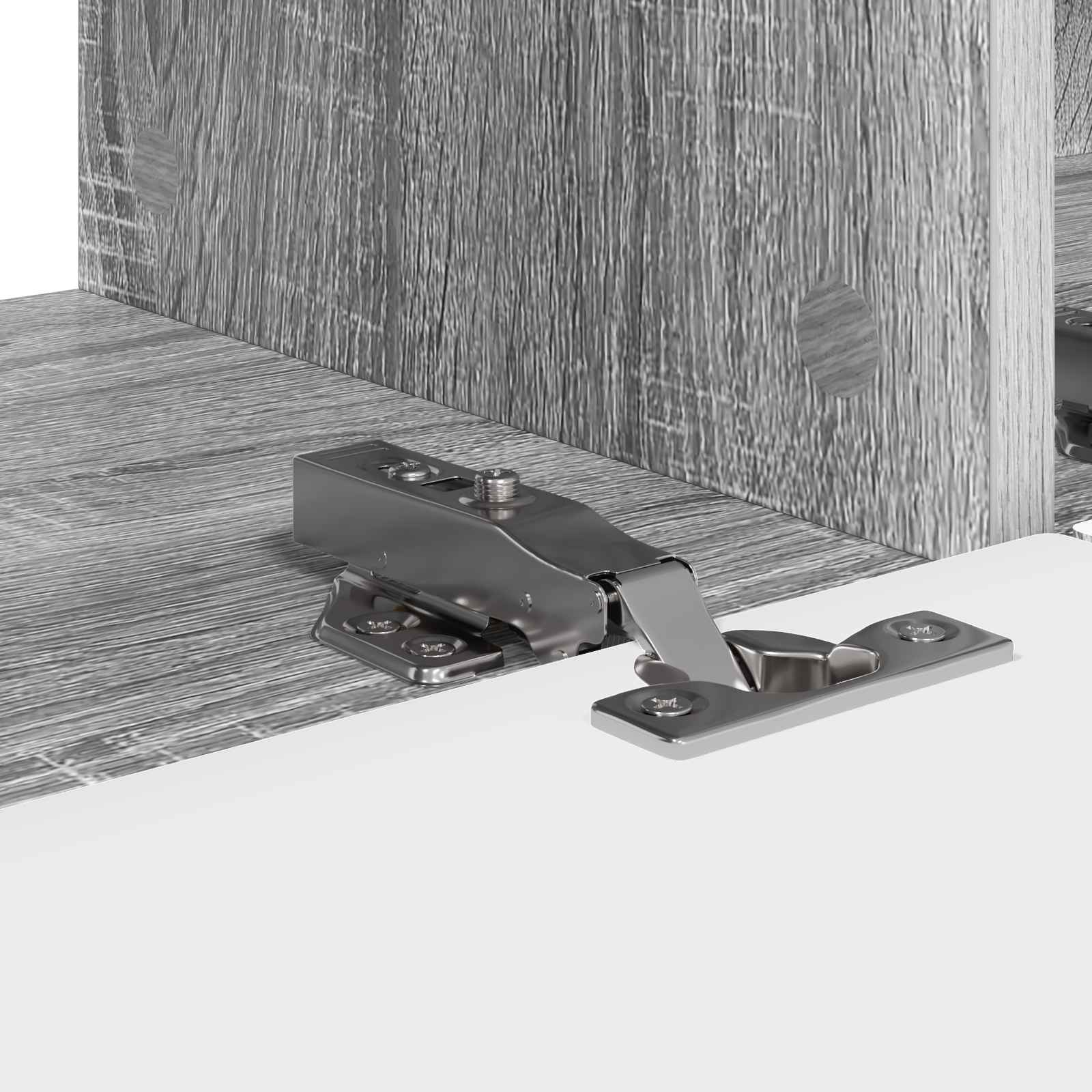 TV Wandkast 2 pcs Grijs Sonoma 98 x 31 x 29,5 cm Bewerkt hout is nu te koop bij PeponiXL, paradijselijk wonen!