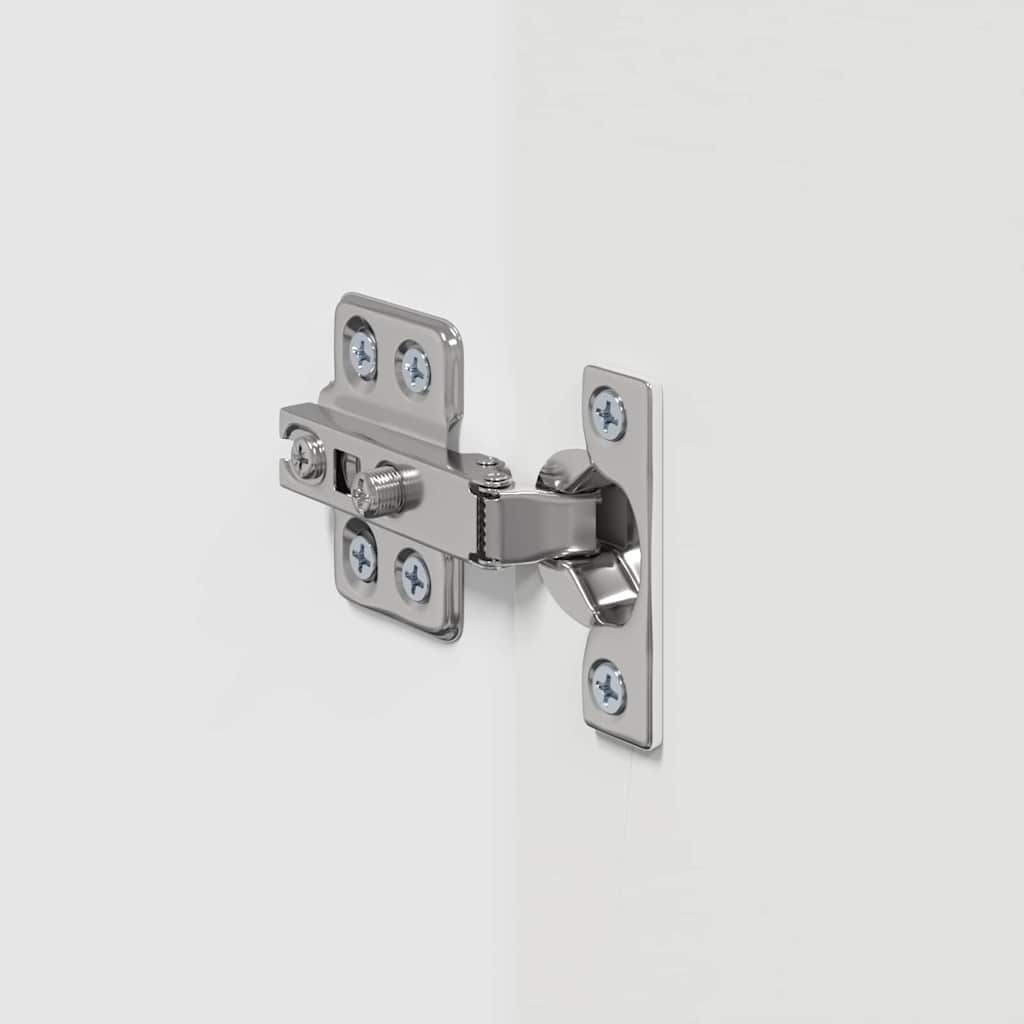 TV Wandkast 2 pcs Wit 30 x 31 x 40 cm Bewerkt hout is nu te koop bij PeponiXL, paradijselijk wonen!