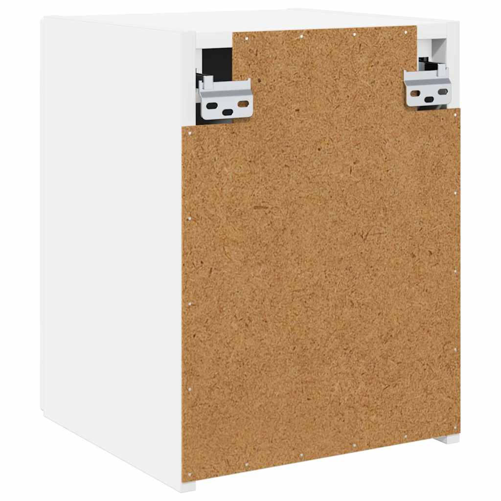 TV Wandkast 2 pcs Wit 30 x 31 x 40 cm Bewerkt hout is nu te koop bij PeponiXL, paradijselijk wonen!
