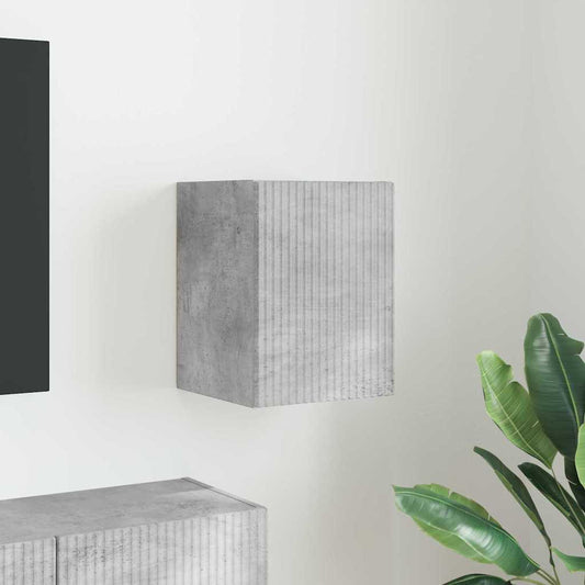 TV Wandkast Wandgemonteerd Beton 30 x 31 x 40 cm Bewerkt hout is nu te koop bij PeponiXL, paradijselijk wonen!