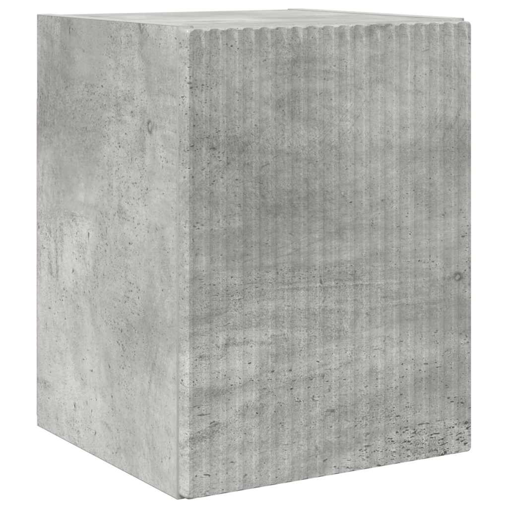 TV Wandkast 2 pcs Beton 30 x 31 x 40 cm Bewerkt hout is nu te koop bij PeponiXL, paradijselijk wonen!